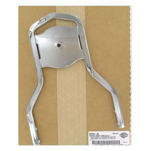 Twincam Softail Dyna Family Collection: 52754-04 Harley SISSYBAR UPRIGHT MEDIUM LOW MEDALION CHROME obsole