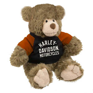 s995-9520 Harley BIG ED 14INCH HUGGY BEAR ORG/ BLACK s995-9520 s995-9520