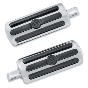 Ghd Foot Controls: 50500-03 Harley Chrome and Rubber Custom Footpegs 50500-03