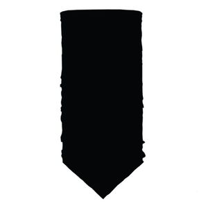 Hairglove: hg80000 Harley HAIR GLOVE SOLID BLACK BANDANA TUBE hg80000