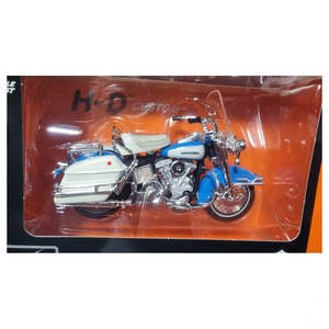 Harley Die Cast Replicas: ma31360ar-c Harley HD SERIES #44 1966 FLH ELECTRA GLIDE ma31360ar-c ma31360ar-c