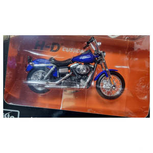 Harley Die Cast Replicas: ma31360ar-a Harley HD SERIES #44 2006 DYNA STREET BOB BLUE ma31360ar-a ma31360ar-a