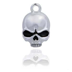 Harley Ride Bells 1: srb0057 RIDE BELL SILVER UNDERWORLD  SKULL  srb0057