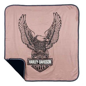 s700-9313 Harley KIDS NB GIRL RECEIVING BLANKET LT PINK s700-9313 s700-9313