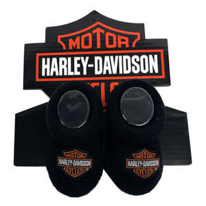 Baby And Kids: s705-9325 Harley KIDS BOOTIE SOCKS BLACK Fits 0-3mths s705-9325 s705-9325