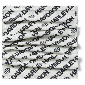 Harley GAITER-KNITOFF WHITE PRINT 97611-26VM