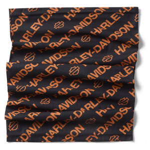Mens Accessories: Harley GAITER-KNITBLACK PRINT 97612-26VM