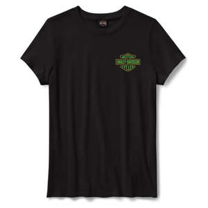 Under 100: Harley TEE-KNITSKULLY MCGEEBLACK 96401-26VW