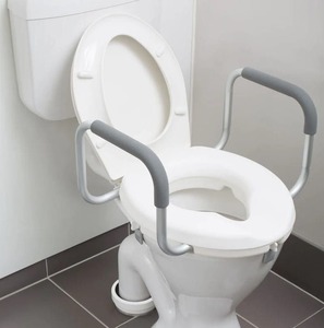 Products: Raised Toilet Seat With Armrests – 2 or 4″