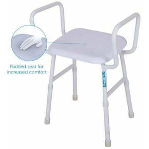 Products: Viking® Shower stool with arms and padded seat