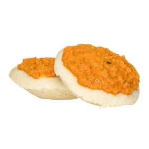 Idli with Coconut Chutney