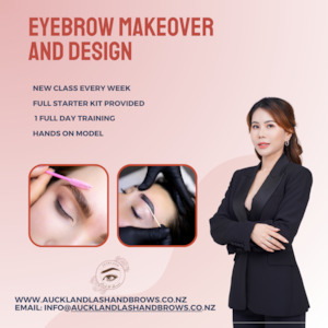 Products: Eyebrow design and makeover course