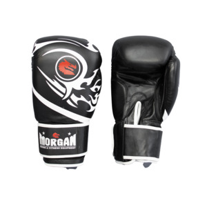 Morgan Sports: Morgan Elite Leather Boxing Gloves 12oz or 16 Oz