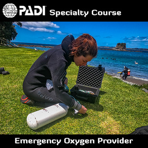 Speciality Courses: PADI Emergency Oxygen Provider Speciality