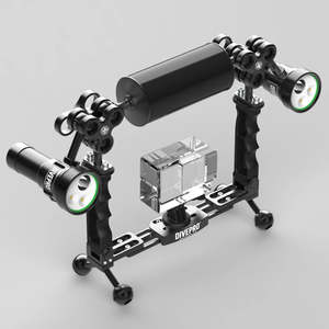 DIVEPRO M35+Z18B Lightweight Underwater Video Fill Light Set Collapsible camera &hellip;