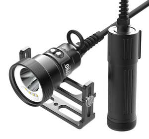 Divepro 1: DivePro M6500B Canister Light (Back Mount Cable) 6500 Lumens