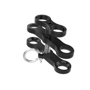 Divepro 1: DivePro Z02C 2-Hole Long Butterfly Ball Mount Clamp