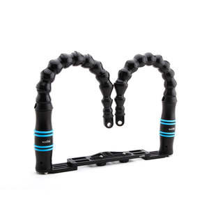 Camera Accessories: WFA70 Dual Handle with Loc-Line YS and Adjustable Tray