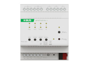 Actuator: KNX Fan coil Controller, 0-10V