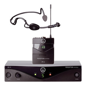 Microphone Hire: AKG WMS 45 Perception Wireless Headset System [Hire]