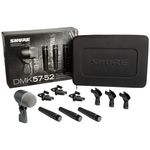 Microphone Hire: Shure DMK57-52 Drum Microphone Kit [Hire]