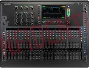 Mixers: A&H QU6 Digital mixing console with 24 faders