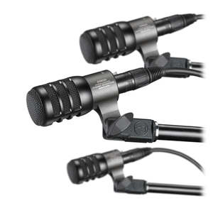 Audio-technica Mic Kit Drum Mics x 3 + 3 x Clamps