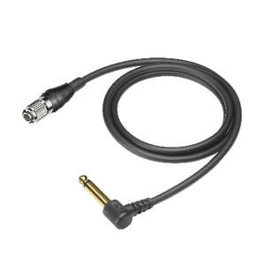Instrument Microphones Copy: Guitar Input Cable with 4-Pin cH-type Connector Fits UniPak
