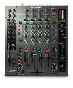 Dj Mixers: XONE92 Club+DJ Mixer 4+2 > 2 Talkover XFade VCF+LFO Linear