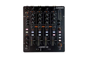 XONE43 Club+DJ Mixer 4 Dual Stereo Channels+EQ XFade