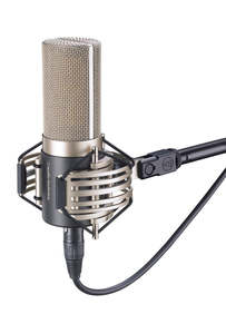 Studio Broadcast Microphones: AT5040 Studio Mic Side Address Condenser Cardioid