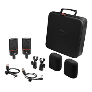 Studio Broadcast Microphones: Austrian Audio OC818 Large diaphragm x 2 BLACK