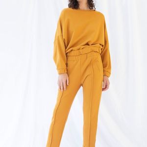 Pants: Re.Create - Marigold Homebound Trackpant