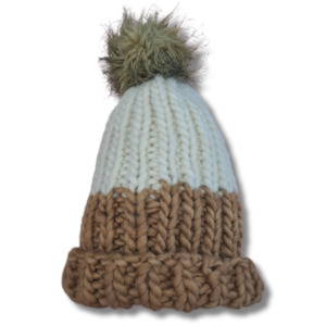 Bloom -Natural Dyed Walnut Beanie