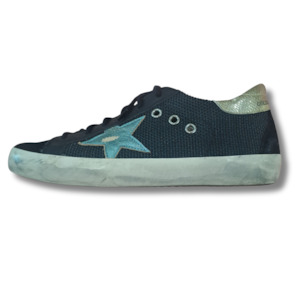 Golden Goose - Super-Star New Leather Low Top Sneakers - Size 36/5