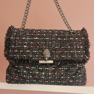 Kurt Geiger - Tweed Kensington Crossbody Bag