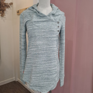 Tonic - Organic Cotton Expansion Wrap Top - Size S - BNWT