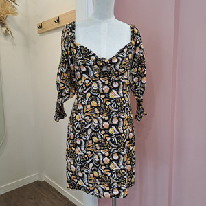 Seed - Floral Mini Dress - Size 10