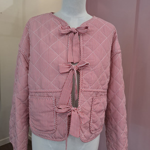 The Frolic - Quilted Bow Tie Jacket - Size S