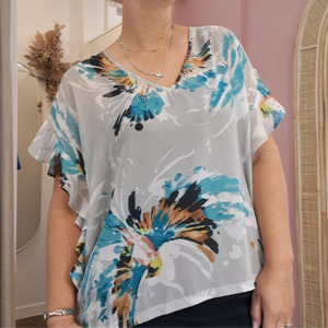 X Lab - Fly Away Pony Tail Top - Size 14