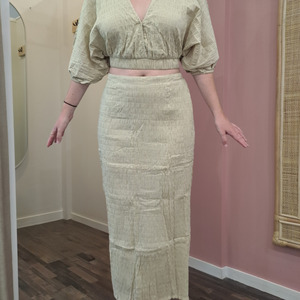 Fussy The Label - Sanctuary Maxi Skirt in Sage - M- BNWT