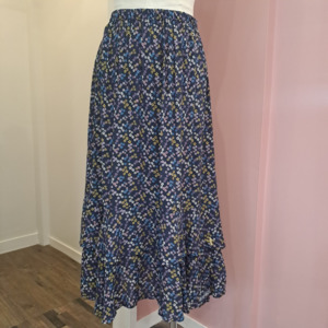 Skirts: Stella + Gemma - Layered Floral Skirt - Size 10