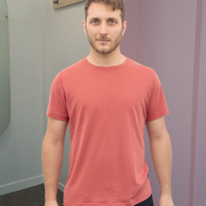 Organic Pima Cotton T-Shirt - Men's Cedar- Size S-L
