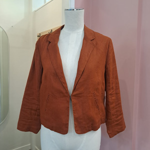 Newly Added: Preen - Cropped Linen Jacket - Size 10