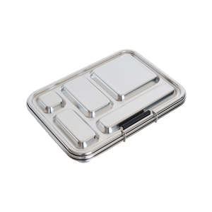Feeding: Nestling Stainless Steel Bento Box
