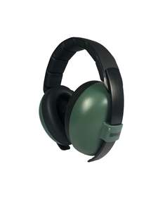 Dark Green Earmuffs 0-2 yrs old