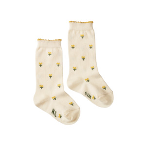 Wear: Cotton Rib Socks | Tulips