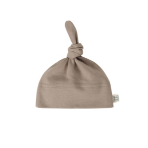 Knotted Beanie - Walnut