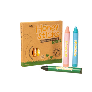 Arts Crafts: Honeysticks Beeswax Crayons Jumbos 8 Pack