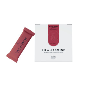 Lila Jasmine Lactation Bars - Mixed Berry + White Chocolate